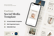 Fashion - Gotemp Social Media Templa, a Social Media Template by GoTemp (Thumbnail 1 of 3)