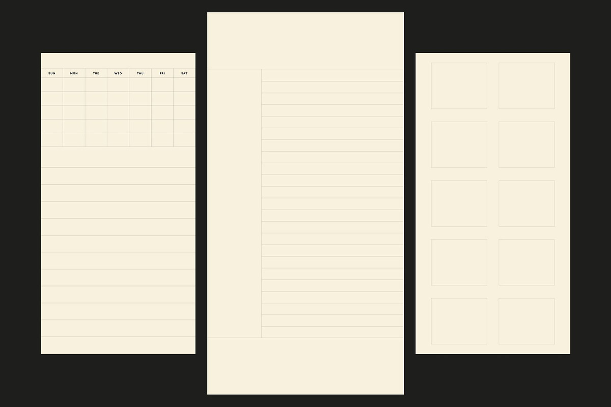 Digital Weekly Planner/Notebook ADHD, a Stationery Template by Ashiya Pixel (Photo 13 of 18)