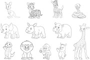 Funny kids animals, an Animal Illustration by Mark2000 (Thumbnail 4 of 4)