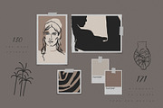 Feminine abstract poster gallery, a Person Illustration by Anastasy_helter (Thumbnail 4 of 32)