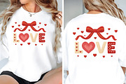 Yarn Crochet Coquette Valentine PNG, an Illustration by Black Bird Studio (Thumbnail 5 of 8)