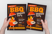 BBQ Weekend Party Flyer, a Flyer Template by Annora Studio (Thumbnail 5 of 6)