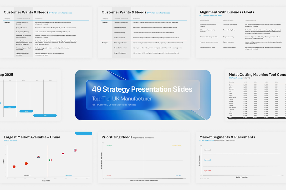 Corporate Presentation Template PPTX preview 4
