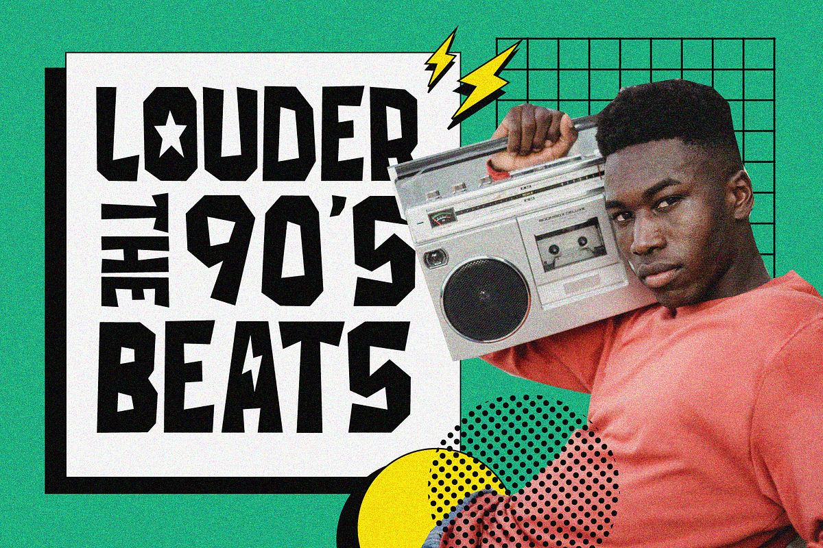 Flashy | Retro & Fun, a Font by Invasi Studio (Photo 2 of 9)