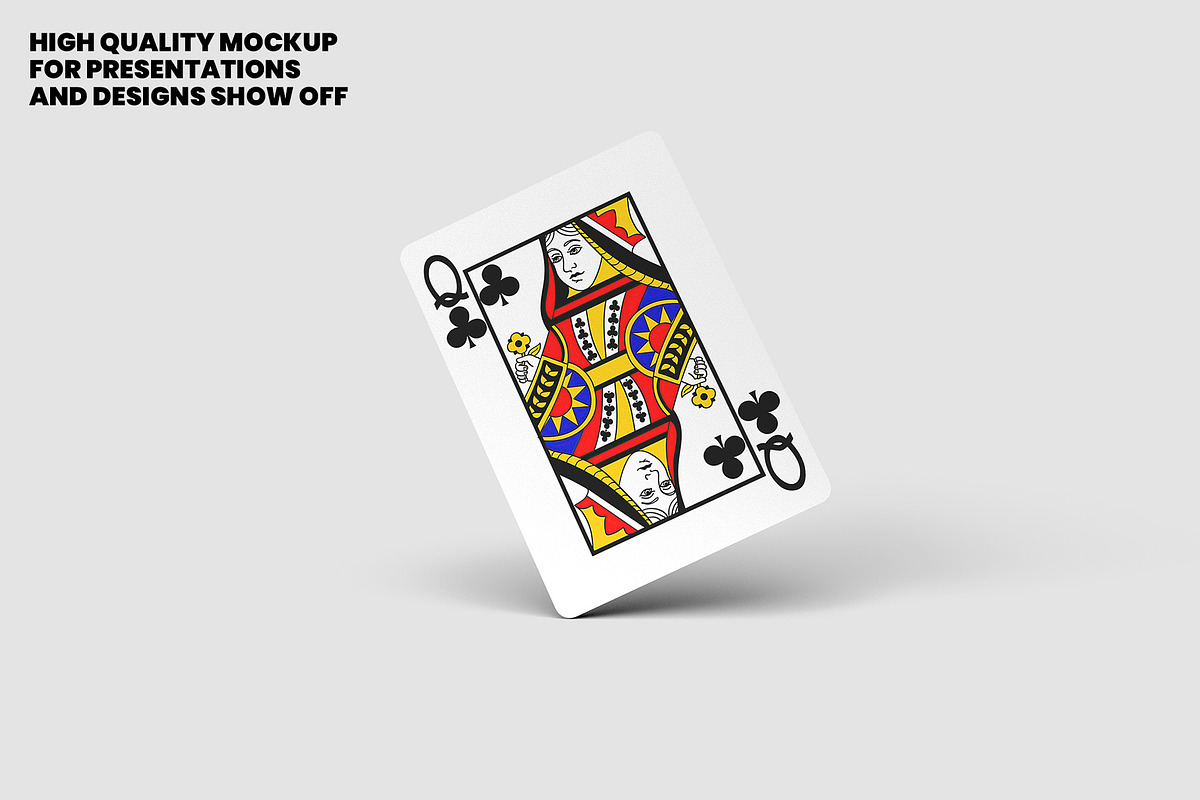 Playing Cards Mockups v4 - 14 Views, an Advertising Mockup by Illusiongraphic (Photo 3 of 26)