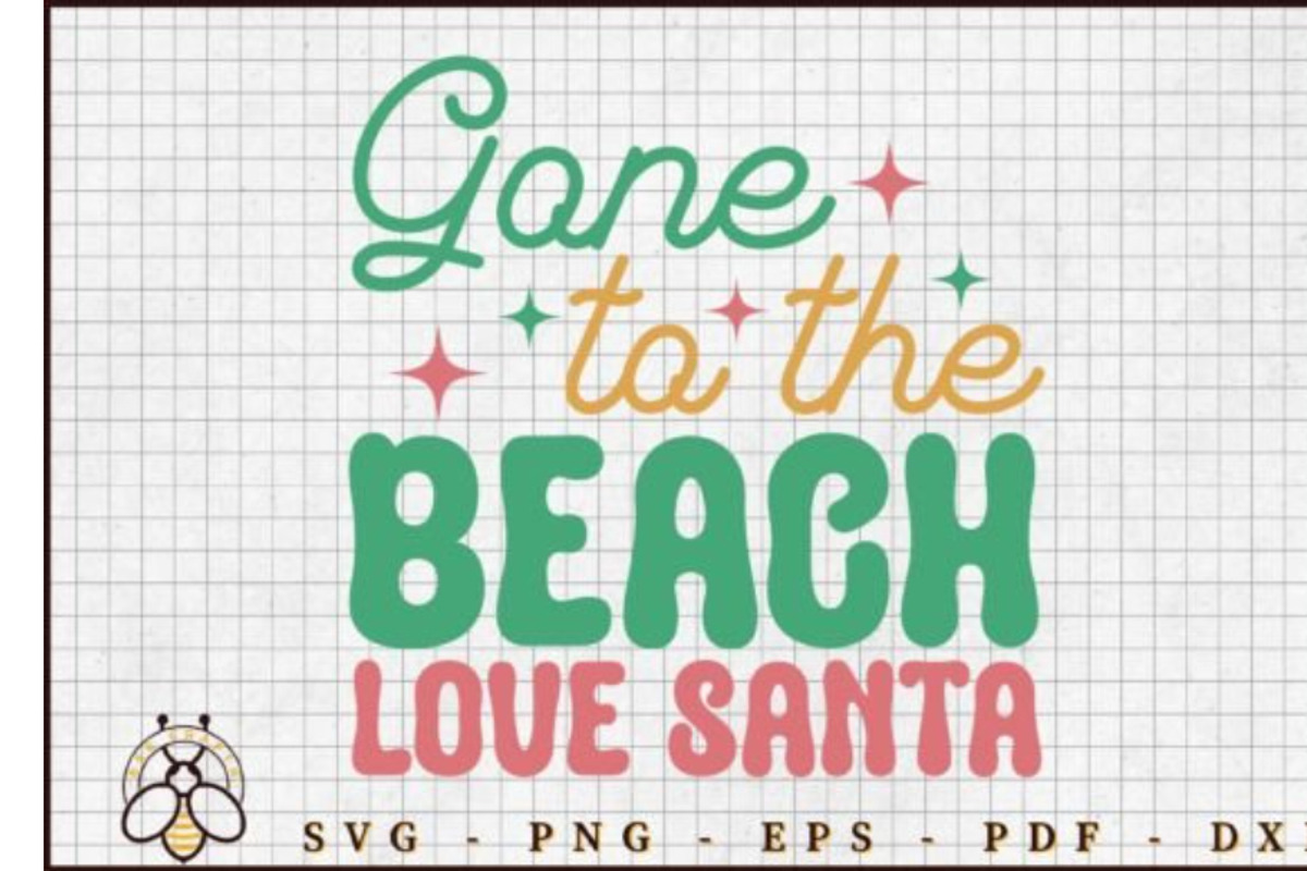 Retro Christmas in July SVG Bundle, an Object Graphic by BeeCraftR (Photo 5 of 12)