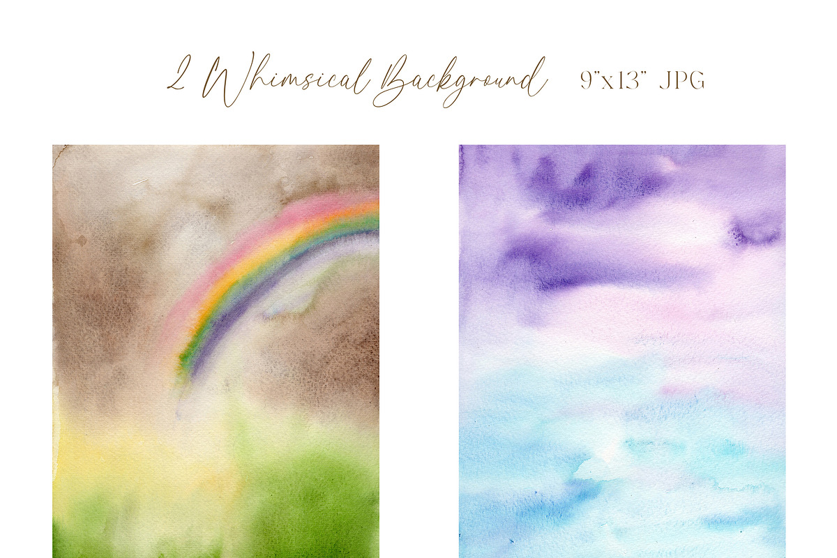 Watercolor Whimsical Garden Florals, a Decorative Illustration by Beigetime (Photo 8 of 10)