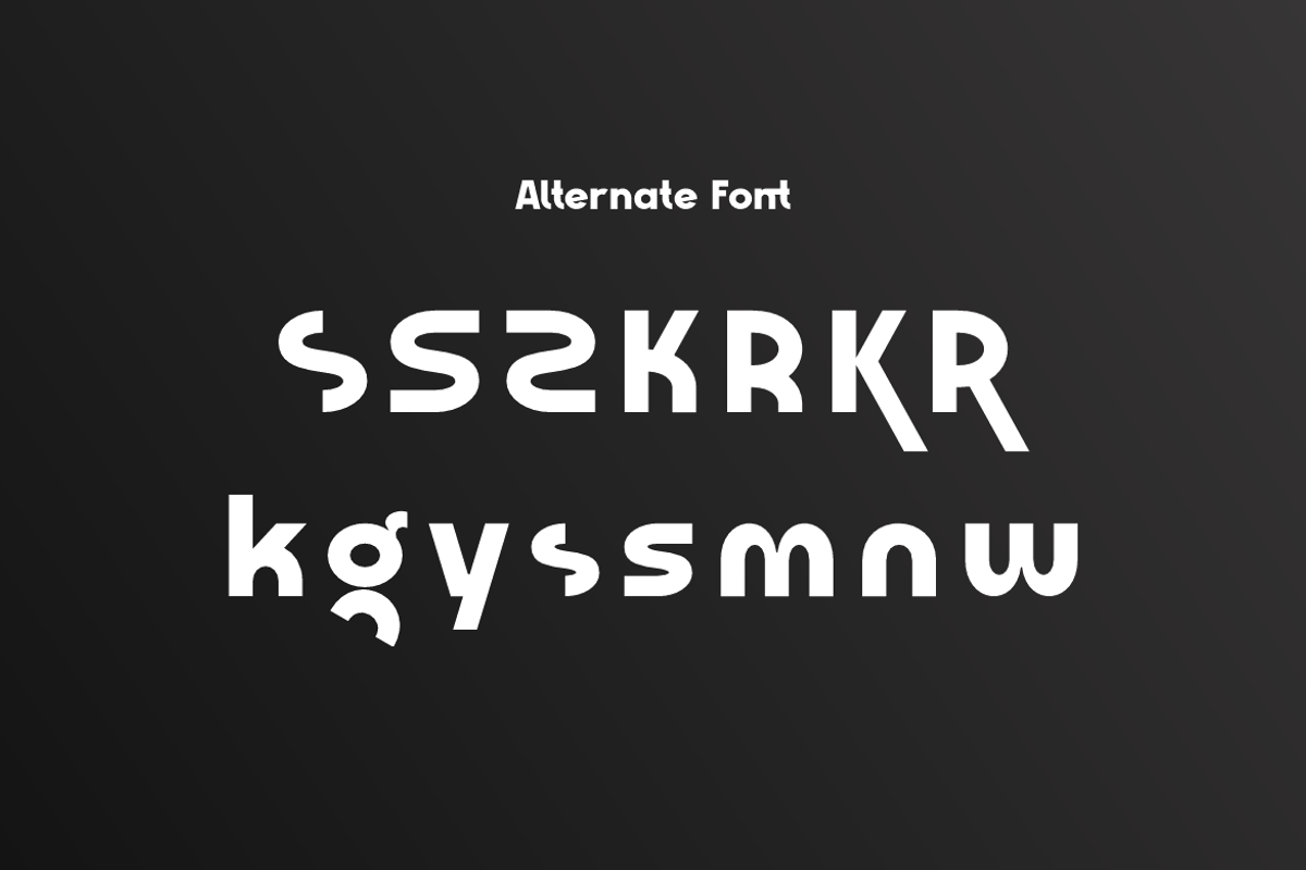 Gagifr - Bold Display Sans Font, a Sans Serif Font by Iqsiart Studio (Photo 14 of 15)