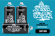 Hesorder Urban Graffiti Font, a Blackletter Font by Ronny Studio (Thumbnail 2 of 10)