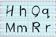 NESSUM - torn ink font, a Serif Font by CHIMERA (Thumbnail 5 of 10)