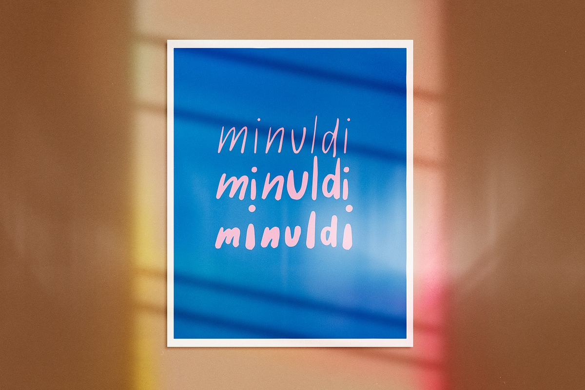 Minuldi - A Handwritten Font, a Handwritten Font by Plainly Simple Store (Photo 9 of 13)
