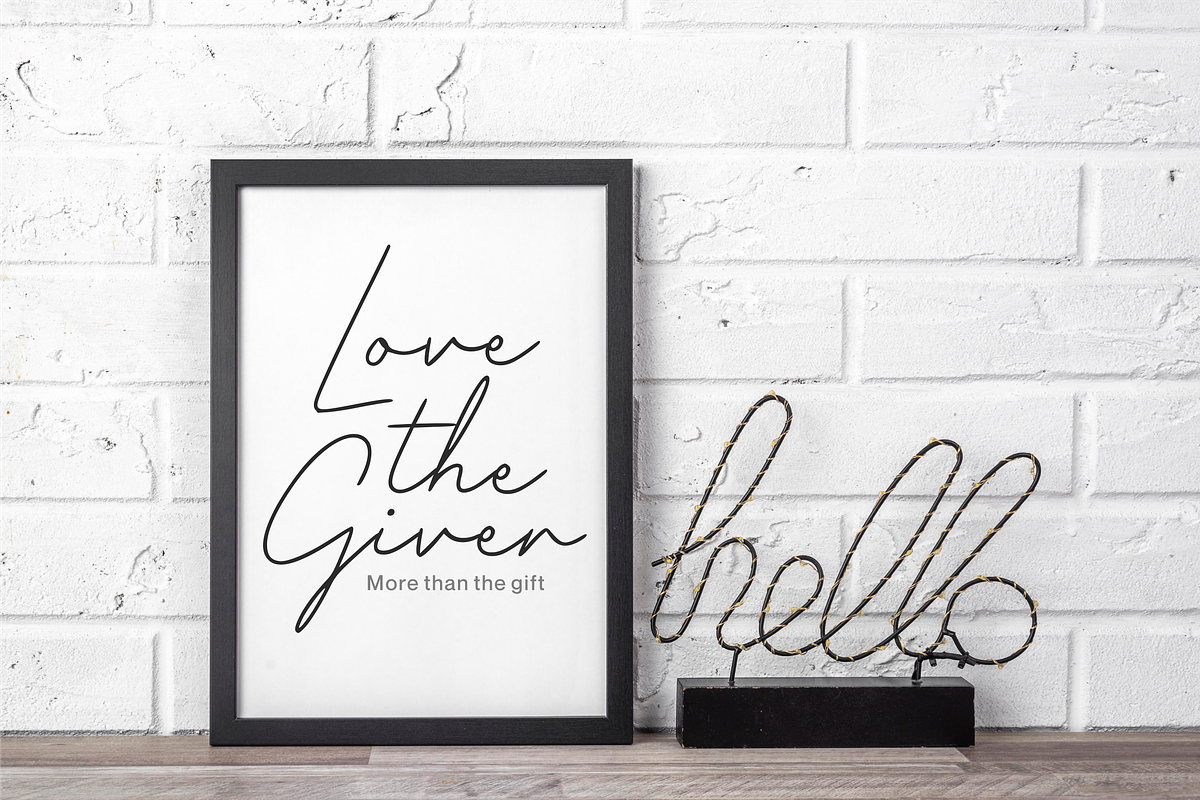 Shallifronthe A Monoline Script, a Script Font by Allouse Studio (Photo 2 of 10)