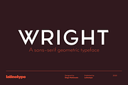 Wright - Family 50% off, a Sans Serif Font by Latinotype (Thumbnail 1 of 15)