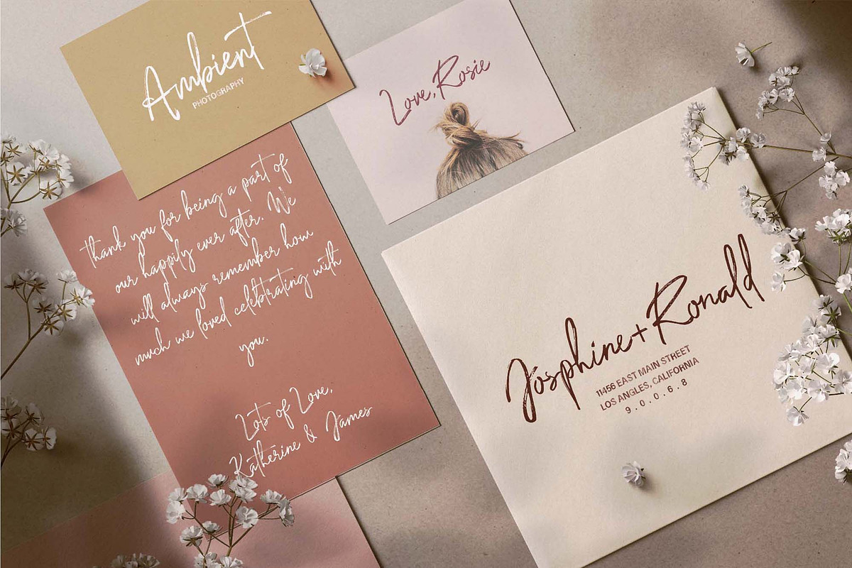 Saturday Loving Signature Font preview 4