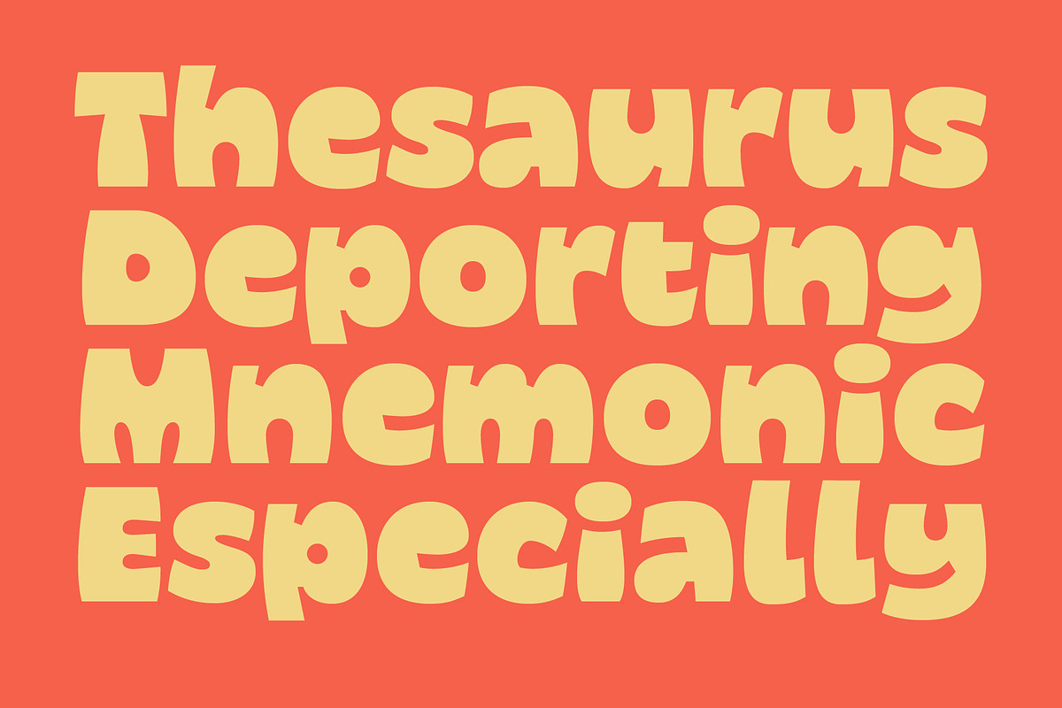 Gosh Thing, a Font by Adam Fathony (Photo 8 of 16)