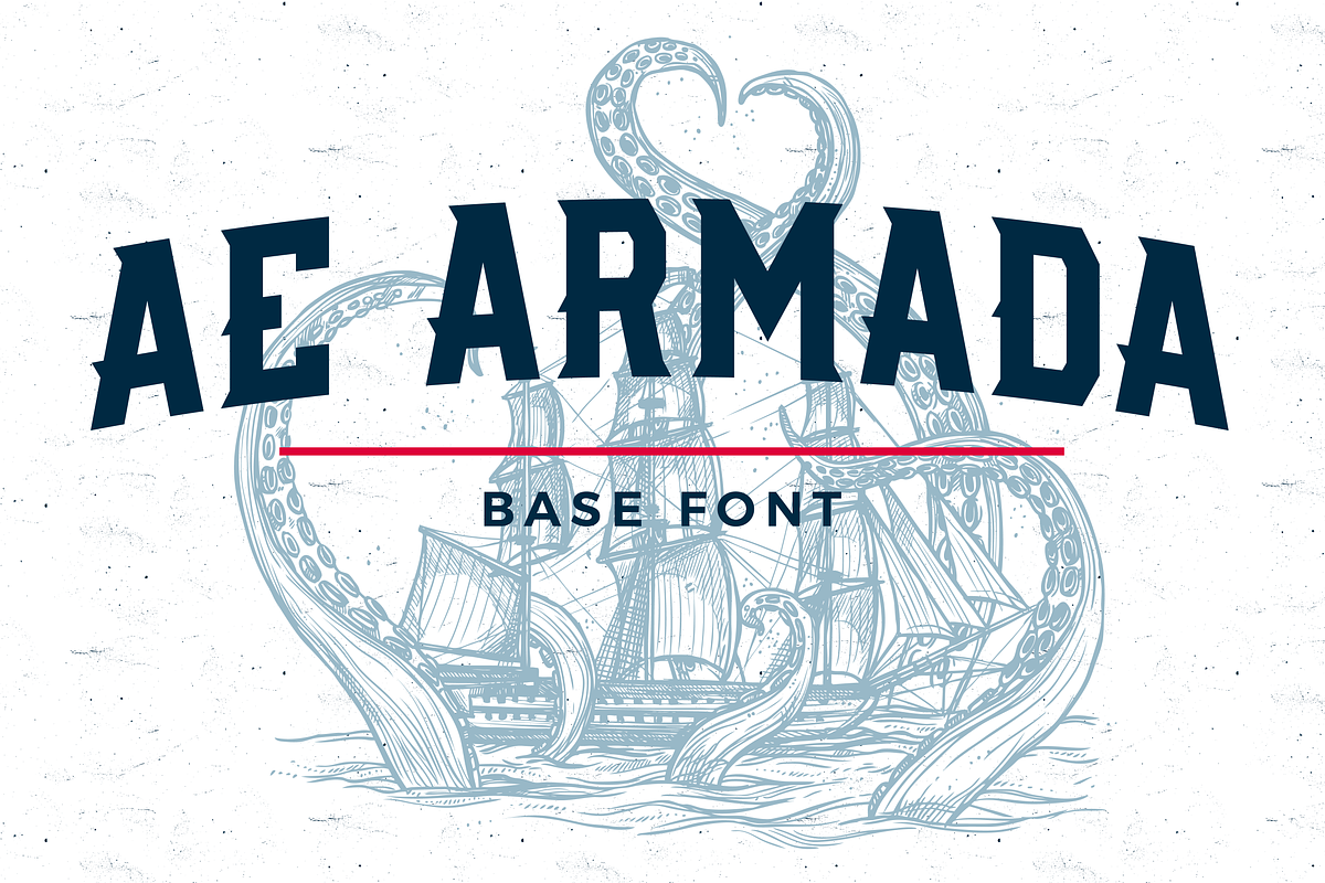 AE Armada Base Font