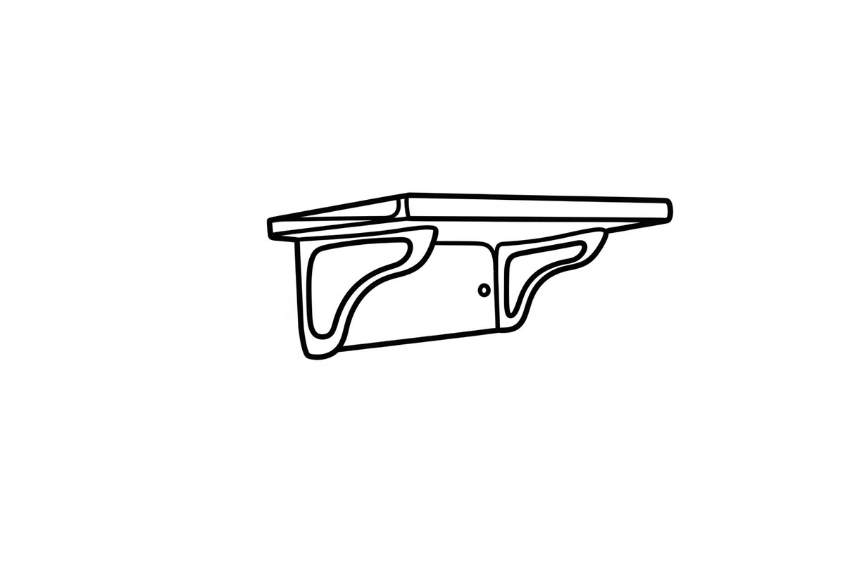 Wall Shelf Bracket Vector Bundle, an Illustration by Gaye Art (Photo 51 of 51)