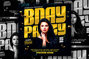 Birthday Party Flyer, a Flyer Template by AyumaDesign (Thumbnail 2 of 2)