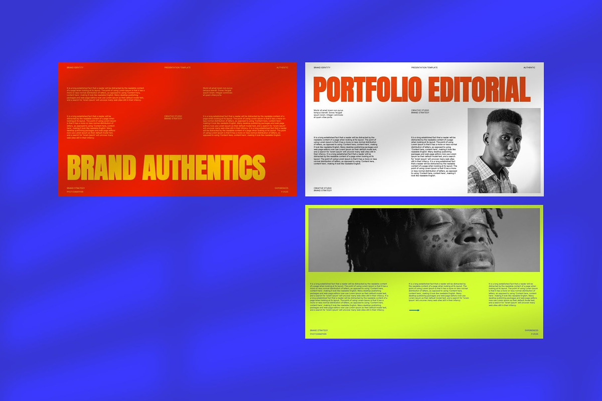 Andreas - Brand Portfolio PowerPoint, a Presentation Template by Creatorism (Photo 5 of 9)