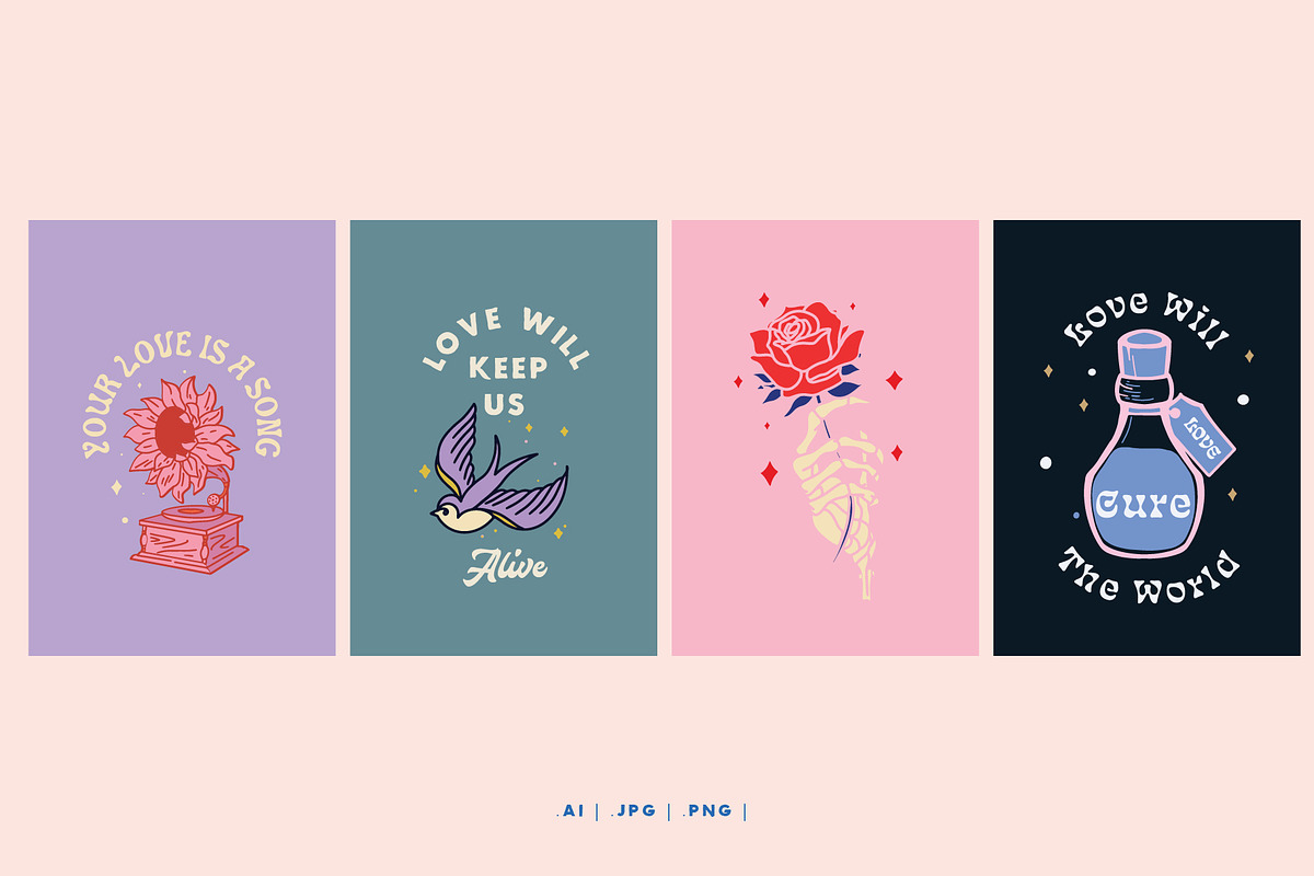 Valentine's - Love is All is Love, an Illustration by Elysamunster (Photo 15 of 17)