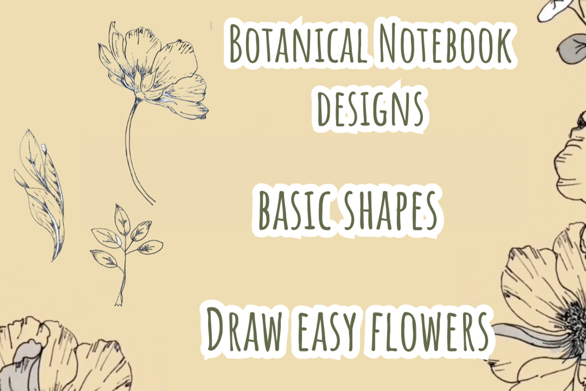 Botanical Notebook Template Editable, an Illustration by Little Wren Illustrates (Photo 1 of 7)