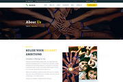 KHUDA Non-Profit PSD Template, a Landing Page Template by Andit themes (Thumbnail 2 of 15)