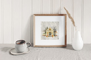 Cozy Halloween watercolor collection, a Seasonal Illustration by LiChu Art (Thumbnail 14 of 28)