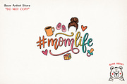 Mother’s Day Sublimation PNG Bundle, an Illustration by GlitterCraft (Thumbnail 13 of 41)