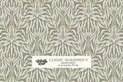 Classic Wallpaper No 9, a Wallpaper Graphic by Bloomart Studio (Thumbnail 1 of 6)