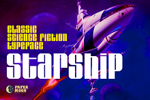 PM Starship Sci-Fi Font