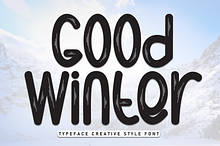 Good Winter | Script Font