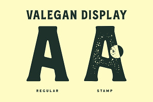 Valegan Font - Bonus Illustration