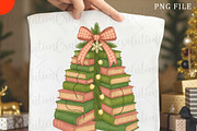 Christmas Book Tree Png, Christmas, an Illustration by OK Design (Thumbnail 5 of 6)
