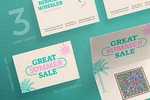 Business Cards Great Summer Sale