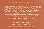 Blackbear - Monoline Script, a Script Font by Letterhend Studio (Thumbnail 7 of 8)