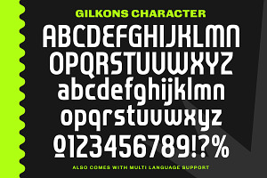 Gilkons Ligature Sans