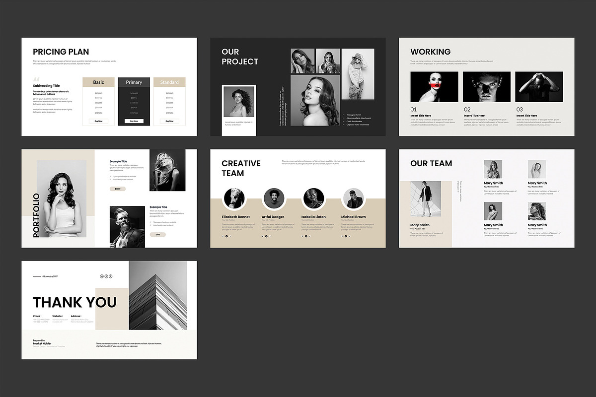 Minimal Presentation Template, a Presentation Template by Cleffon_Graphic_Studio (Photo 5 of 5)