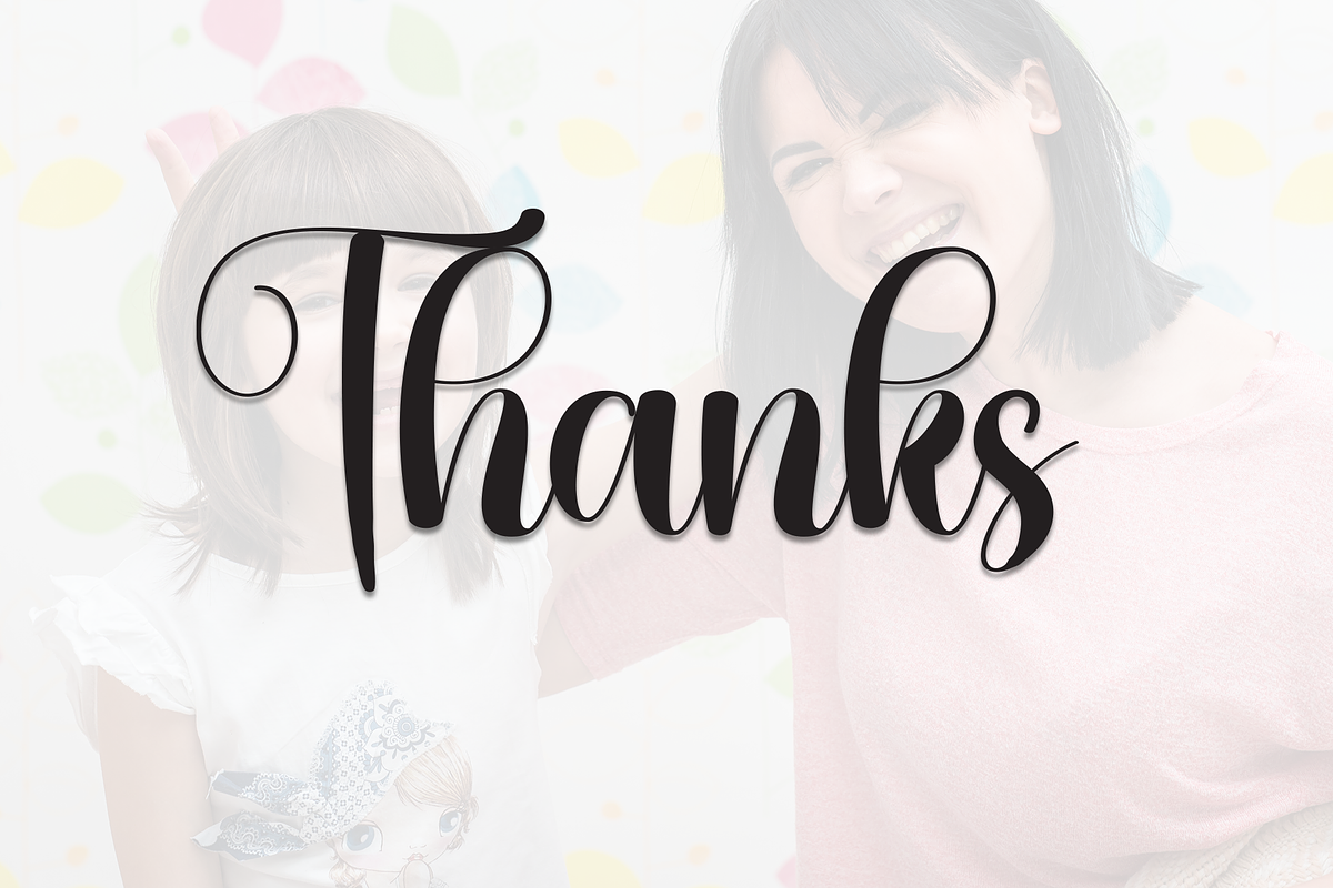 Daughter | Script Font, a Handwritten Font by Scratchones (Photo 9 of 9)