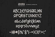 Jivora - Urban Funky Marker Font, a Handwritten Font by Youthlabs Studio (Thumbnail 14 of 15)