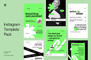 Creative Agency Instagram Pack, a Social Media Template by fakhroo (Thumbnail 3 of 4)