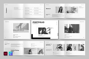 Photography Portfolio Template, a Brochure Template by ElvinPrint