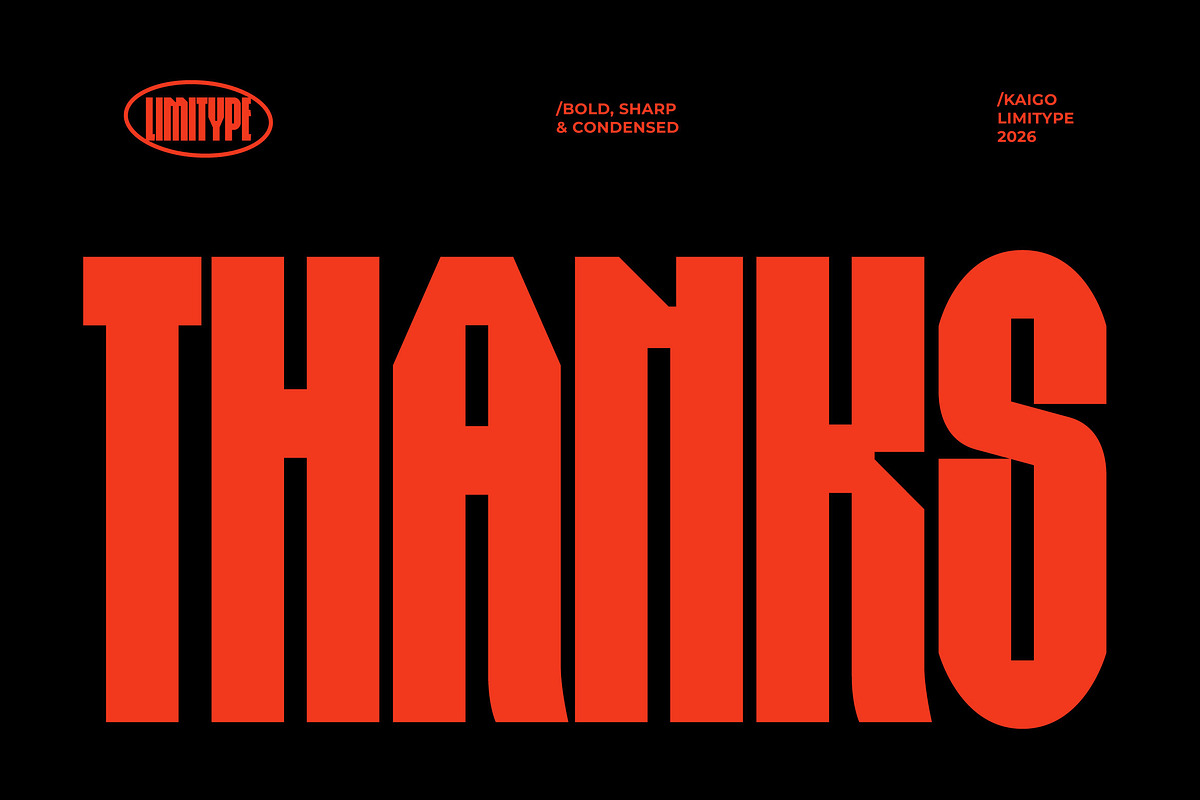 Kaigo - Bold Condensed Font, a Sans Serif Font by limitype (Photo 12 of 12)