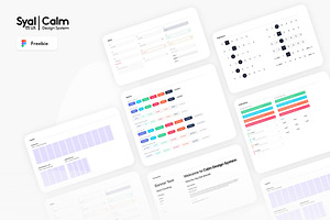 Calm Design System – Freebie