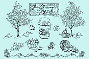 From Blossoms to Jam Illustrations, a Food Illustration by AJ Doodles (Thumbnail 3 of 17)