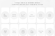 300 Real Estate Instagram Highlights, a Social Media Template by ZoaniDesign (Thumbnail 4 of 9)