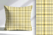 Butter Yellow and Grey Polka Plaid, a Pattern Graphic by Sharon Schwalbe (Thumbnail 4 of 6)