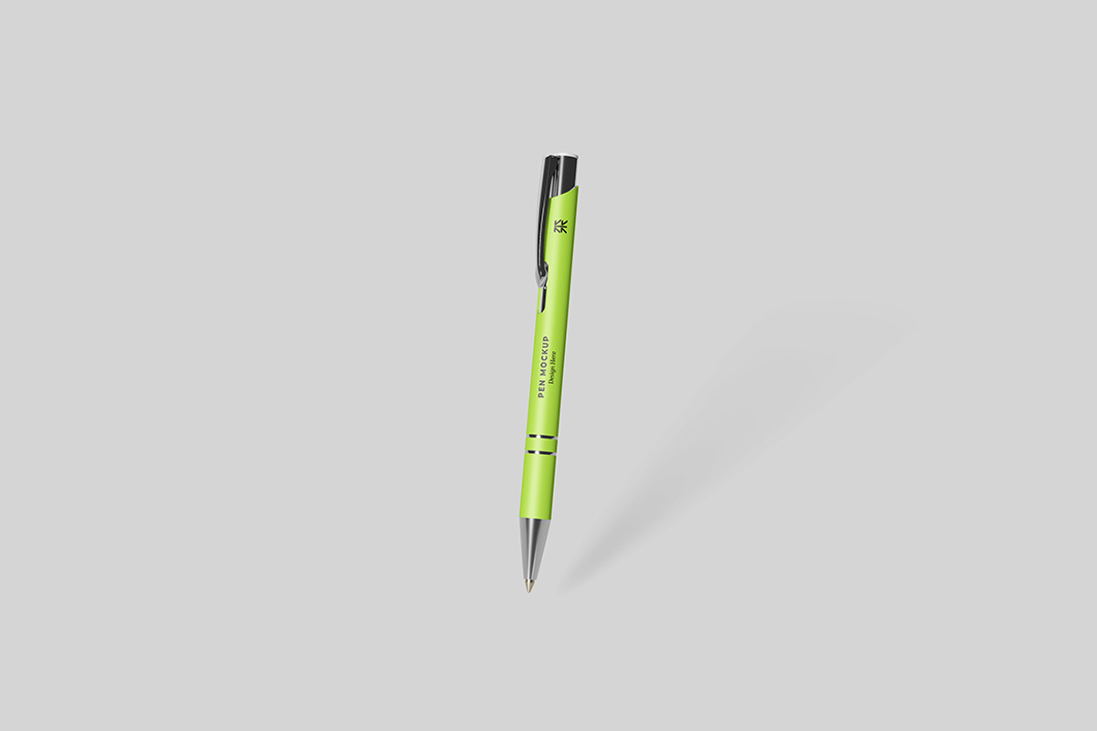 Pen Mockup, a Pens & Pencil Mockup by Pikachudesign (Photo 3 of 4)