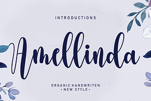 Amellinda Script Font