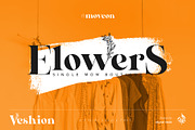 Veshion Floral Display Font, a Font by Aluyeah Studio (Thumbnail 3 of 8)