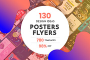 Flyer & Poster Template Bundle Sale, a Flyer Template by Amber Graphics (Thumbnail 1 of 7)